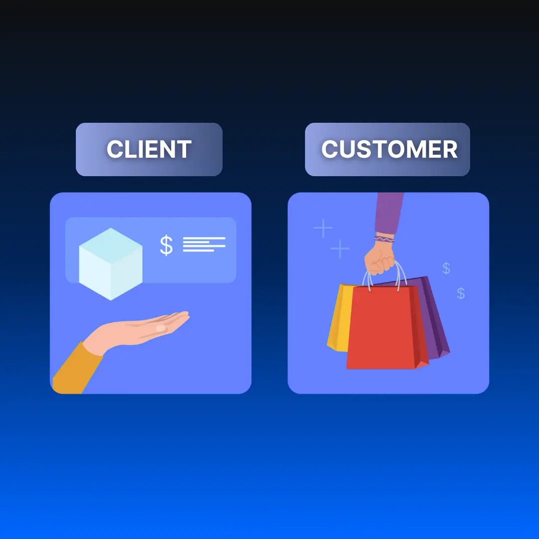 client service vs customer service​
